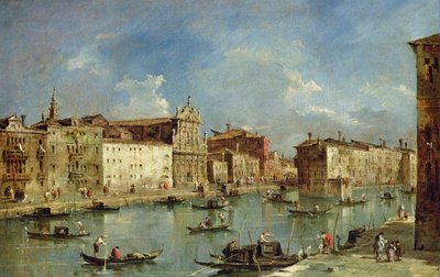 The Grand Canal by Francesco Guardi